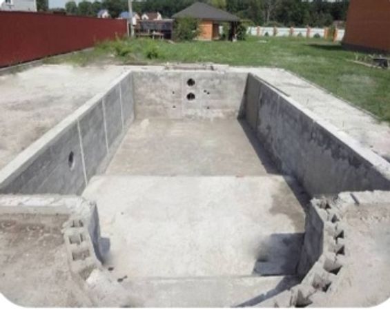 Hovuzlarda beton işləri