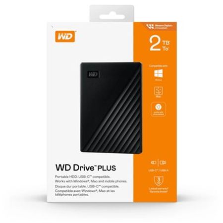 WD Drive Plus 2TB Xarici HDD – Masaüstü kompüterlər – ucuztap.az
