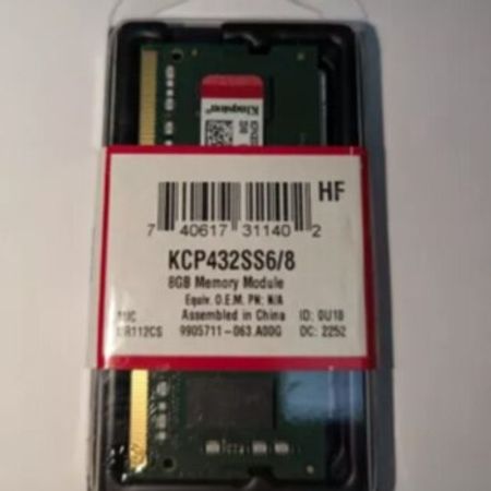Kingston Kcp432ss6/8 — 8gb Ddr4 Sodimm – Masaüstü kompüterlər – ucuztap.az
