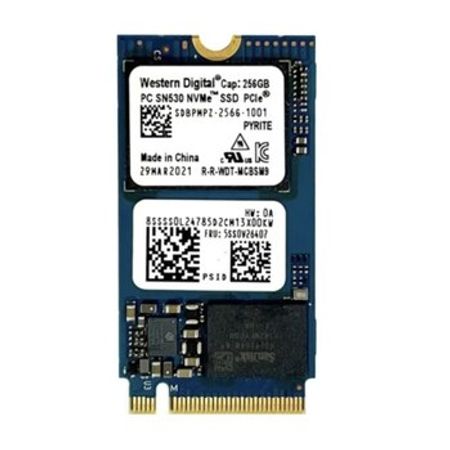 SD WD PC SN530 256Gb NVMe M.2 Gen3x4 (SDBPMPZ-256G-1001)