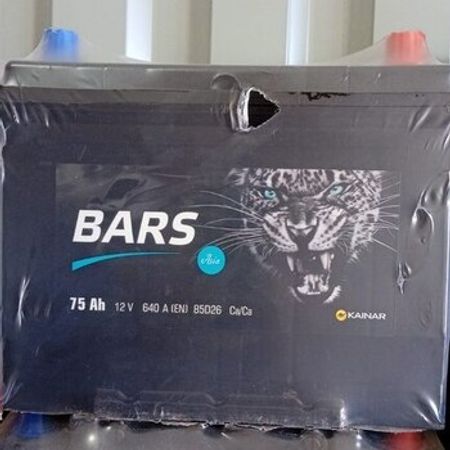 Akkumulyator "Bars asiya 75 ah"