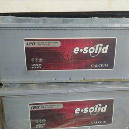Akkumulyator "E solid 12 v 120 ah "