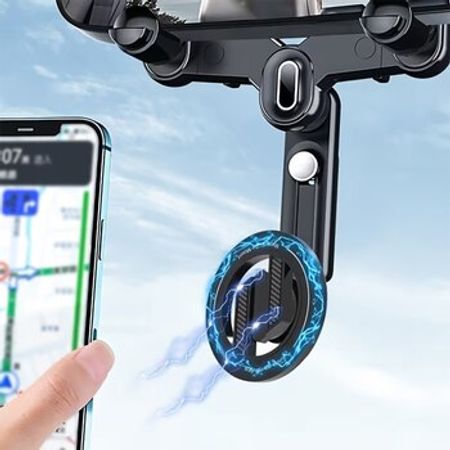 Avtomobildə güzgüyə taxılan telefon tutacağı A01