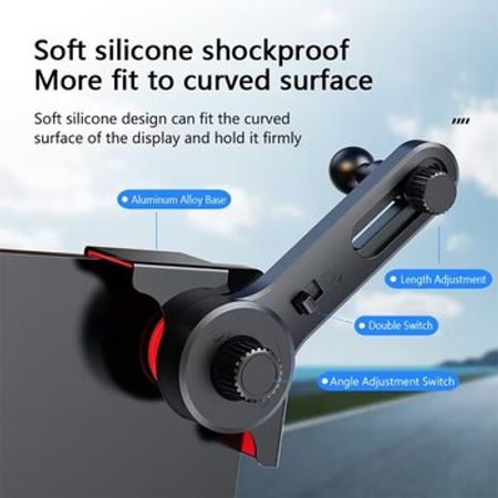 Avtomobil monitoruna bağlanan telefon tutacağı H87