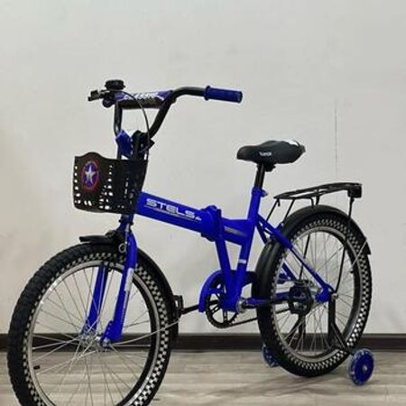Qatlana bilən uşaq velosipedi "Stels"