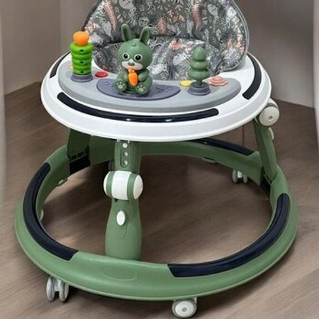 İşıqlı dairəvi və yumşaq oyuncaqlı yürütəc