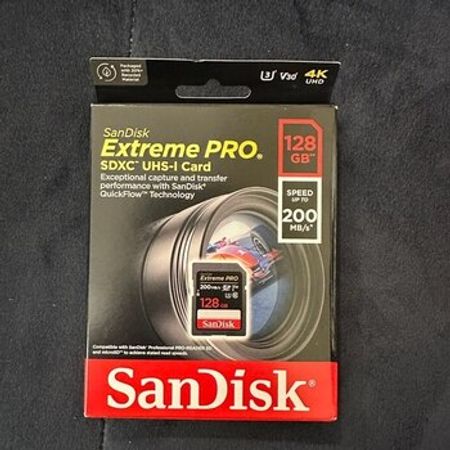 SD kart SanDisk 128GB Extreme PRO SDXC UHS-I Card – Kompüter aksesuarları – ucuztap.az
