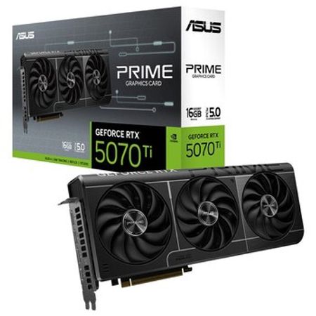Video kart ASUS Prime 3X GeForce RTX 5070 Ti 16GB GDDR7 OC Edition – Masaüstü kompüterlər – ucuztap.az
