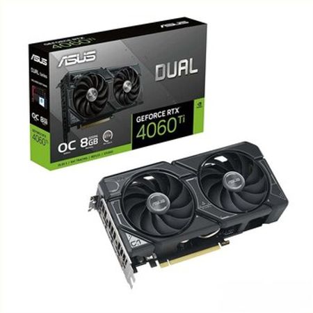 Video kart ASUS Dual GeForce RTX 4060Ti OC Edition 8GB GDDR6 – Masaüstü kompüterlər – ucuztap.az