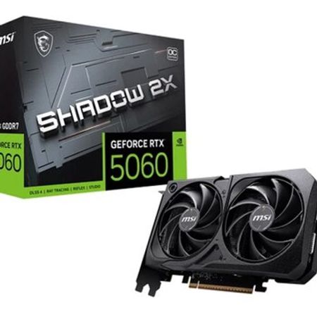 Video kart MSI GeForce RTX 5060 Shadow 2X OC 8 GB – Masaüstü kompüterlər – ucuztap.az