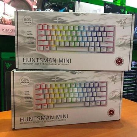Klaviatura “Razer Huntsman Mini Mercury 60” – Kompüter aksesuarları – ucuztap.az