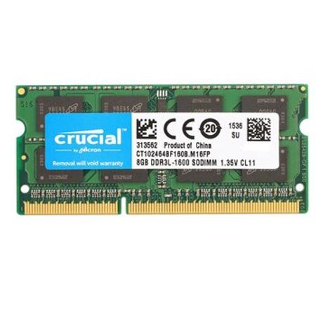 RAM Crucial SODIMM DDR3L 8GB PC3L-12800 – Masaüstü kompüterlər – ucuztap.az
