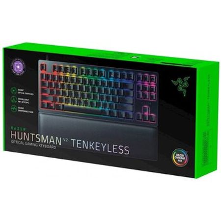 Klaviatura Razer Keyboard Huntsman V2 RGB Purple Switch – Kompüter aksesuarları – ucuztap.az