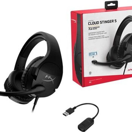 Qulaqlıq HyperX Cloud Stinger S 7.1 Gaming Headset (HHSS1S-AA-BK/G) – Audio və video – ucuztap.az