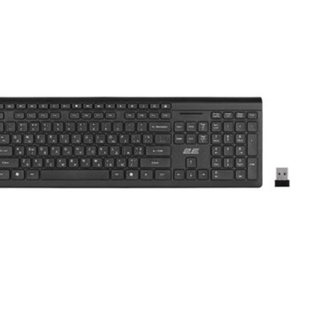 Klaviatura 2E KS210 Slim WL Qara – Kompüter aksesuarları – ucuztap.az