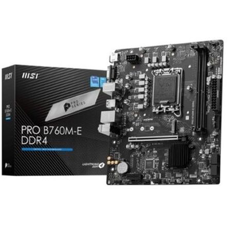 Ana plata MSI Pro B760M-E DDR4 – Masaüstü kompüterlər – ucuztap.az