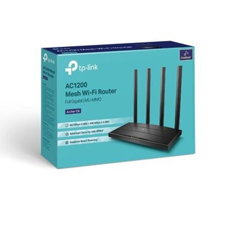 Router “TP-Link Mesh Archer C6 AC1200 Wireless MU-MIMO Gigabit"