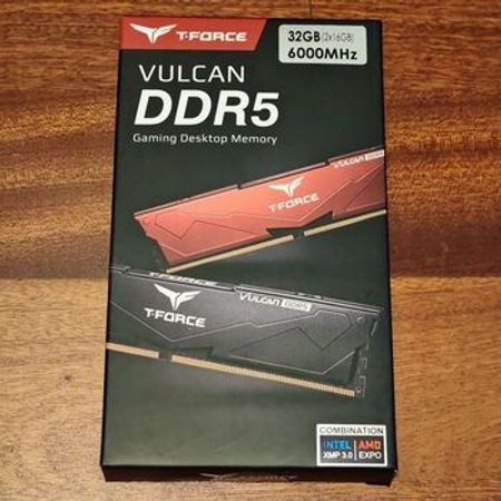 Operativ yaddaş “Team Group Vulcan DDR5 32GB 2x16GB 6000mhz”