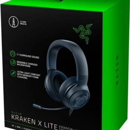 Oyun qulaqlığı Razer Kraken X Lite Multiplatform Black Gaming headset RZ04-02950100-R381 – Audio və video – ucuztap.az