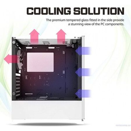 Keys Zalman S5 White ATX Mid Tower – Masaüstü kompüterlər – ucuztap.az