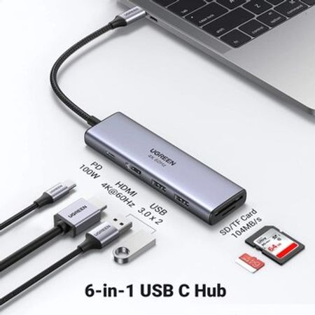 Görüntü çevirici Ugreen USB-C CM511 – Kompüter aksesuarları – ucuztap.az