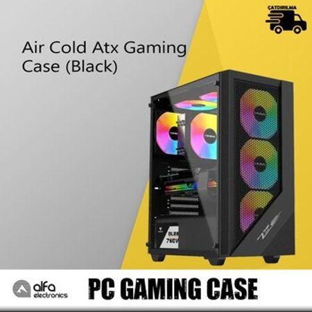 Gaming Case Air Cold Atx (Black) – Masaüstü kompüterlər – ucuztap.az