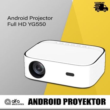 YG550 Android Projector Full HD – Audio və video – ucuztap.az
