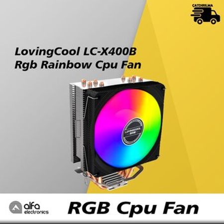 Kuler LovingCool LC-X400B Rgb Rainbow Cpu Fan – Masaüstü kompüterlər – ucuztap.az