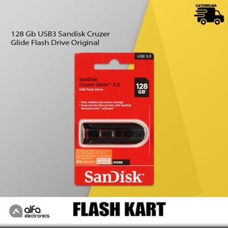 128 GB USB3 Sandisk Cruzer Glide Flash Drive Orijinal – Kompüter aksesuarları – ucuztap.az