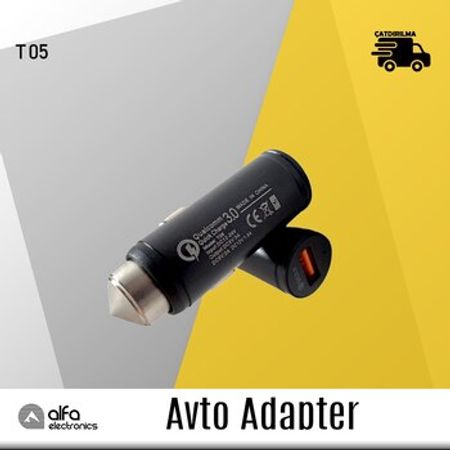 Avto adapter "T 05"