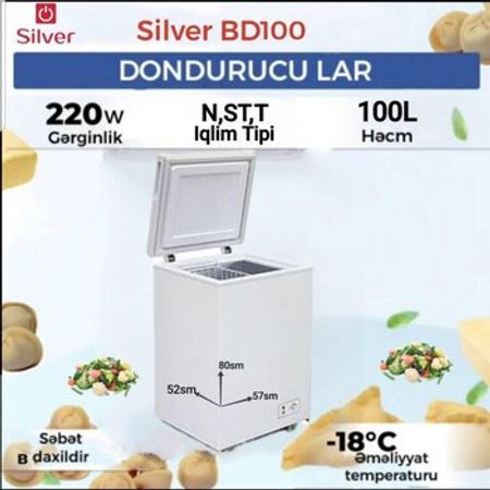 Dondurucu "Silver" 100L