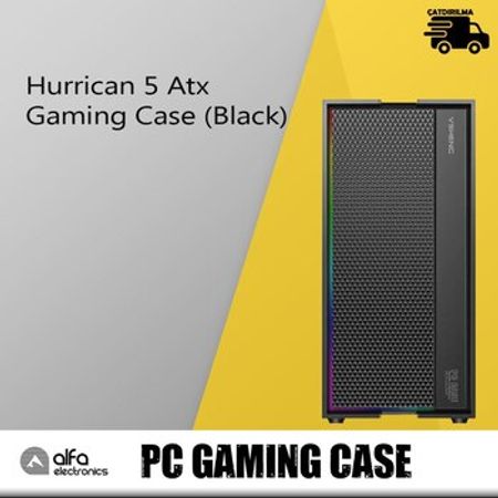 Gaming Case Hurrican 5 Atx (Black) – Masaüstü kompüterlər – ucuztap.az