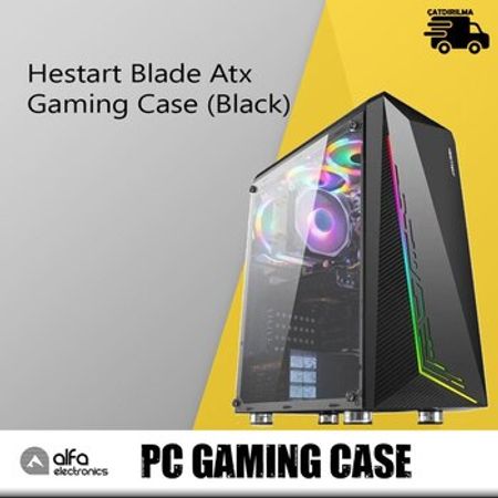 Gaming Case Hestart Blade Atx (Black) – Masaüstü kompüterlər – ucuztap.az