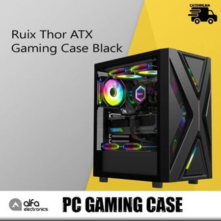 Gaming Case Ruix Thor ATX (Black) – Masaüstü kompüterlər – ucuztap.az