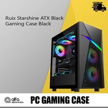 Gaming Case Ruix Starshine ATX (Black) – Masaüstü kompüterlər – ucuztap.az