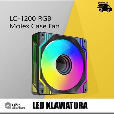 RGB Kuler Loving Cool LC-1200 Molex – Masaüstü kompüterlər – ucuztap.az
