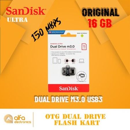 Flaş kart "Sandisk", 16GB OTG (Android Micro USB)