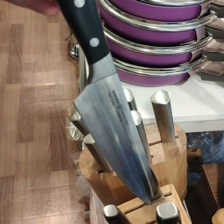 Mətbəx bıçağı dəsti "Korkmaz"