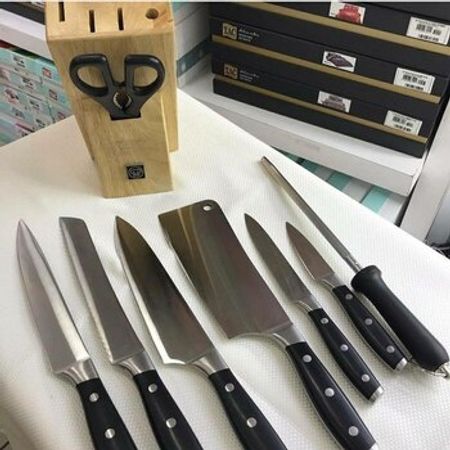 Mətbəx bıçağı dəsti "Korkmaz"