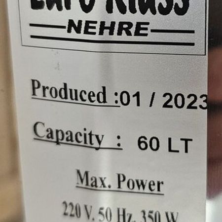 Nehrə aparatı Euro-Klass – Biznes üçün avadanlıq – ucuztap.az