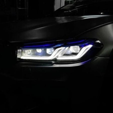 "BMW G30" lazer faraları
