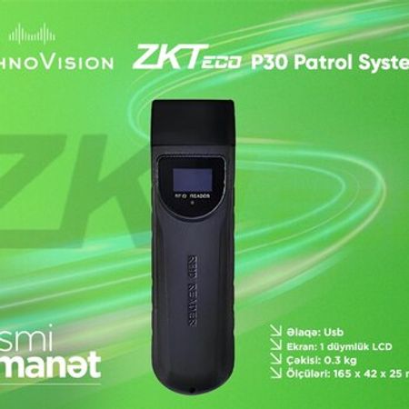 ZKTeco P30 Patrol System – Təhlükəsizlik avadanlığı – ucuztap.az