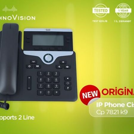 NEW Cisco 7821 IP Phone – Şəbəkə avadanlıqları – ucuztap.az