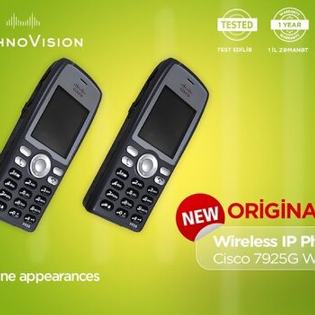 Wireless IP Phone Cisco 7925G W K9 – Şəbəkə avadanlıqları – ucuztap.az