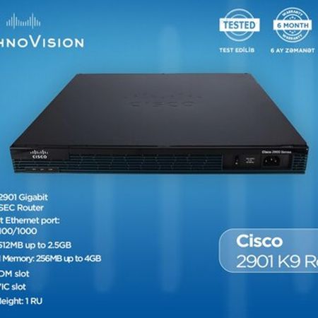 Cisco 2901 K9 Router
