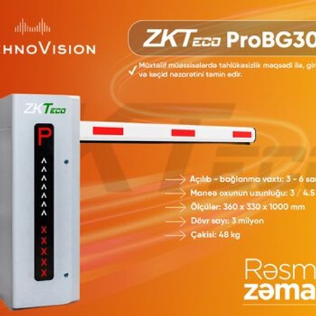 ZKTeco ProBG3045 Barrier – Təhlükəsizlik avadanlığı – ucuztap.az