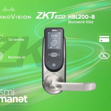 ZKTeco HBL200-B with face recognition