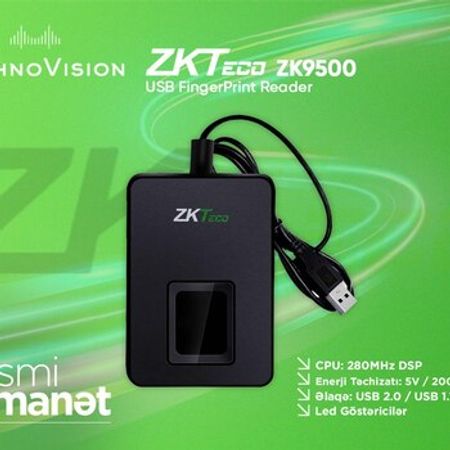 ZKTeco ZK9500 USB fingerprint reader