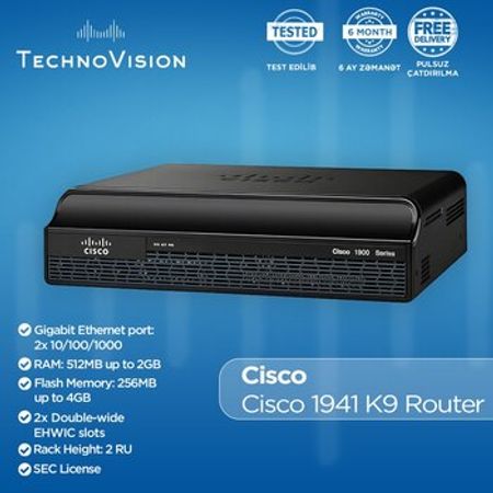 Cisco 1941 K9 Router