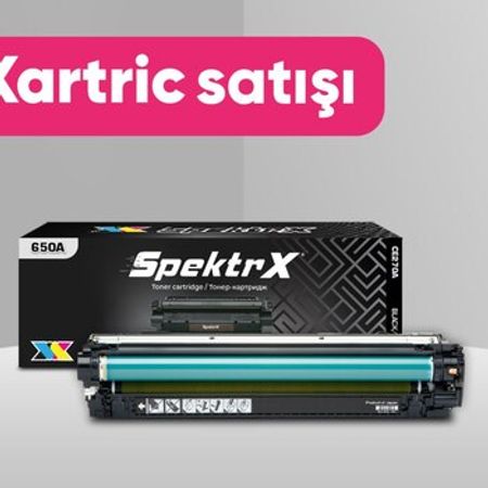Kartric SpektrX 650A (CE270A) QARA – Ofis avadanlığı və istehlak – ucuztap.az